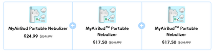 borg's MyAirBud Portable Nebulizer (single)